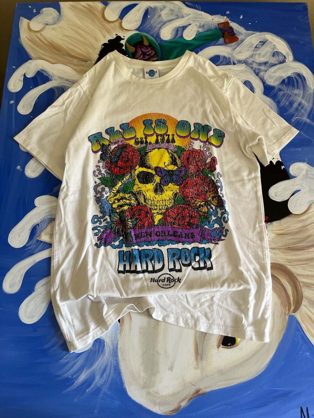 Hard Rock Cafe x PacSun New Orleans All Is One Skull T-Shirt